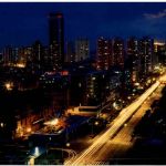 At night Shenzhen