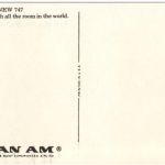Pan Am New Boing 747