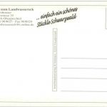 Elzach Oberprechtal - Gasthaus zum Landwassereck