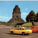 Leipzig - Völkerschlachtdenkmal - Auto