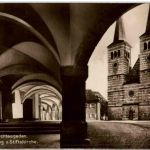 Berchtesgaden - Kreuzgang und Stiftskirche