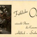 Ahlbeck - Fröhliche Ostern - Kurverwaltung siehe Rückseite