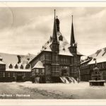Wernigerode - Rathaus im Winter