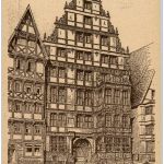 HAnnover - Baudenkmäler Künstlerkarte F. O. Goy