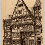 HAnnover - Baudenkmäler Künstlerkarte F. O. Goy