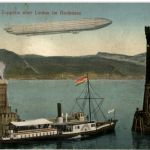 Zeppelin über Lindau