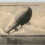 Zeppelin Luftschiff - im Fluge über dem Bodensee