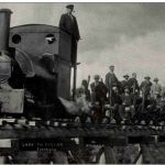 Locomotive for hauling firewood at Walhalla