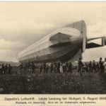 Zeppelin - Letzte Landung bei Stuttgart 1908