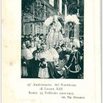 25 Anniversario del Pontificato di Leone XIII 1902