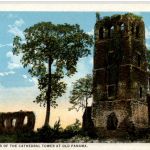 Ruins of the Cathedral Tower at old Panama