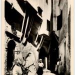 Scenes et Types - Une rue dans le quartier arabe