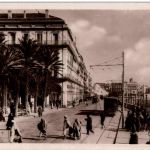 Alger - Boulevard de la Republique et Square Bresson