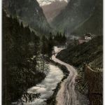 Tauernbahn - Eingang ins Anlauftal