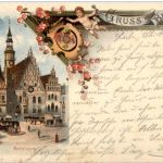 Gruss aus Breslau - Litho