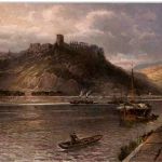 Burg Rheinfels - Künstlerkarte