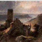 Burg Gutenfels - Künstlerkarte