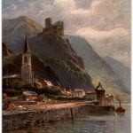 Burg Katz - Künstlerkarte