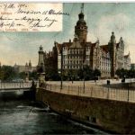 LEipzig - Pleisse mit neuem Rathaus