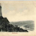 Gruss aus Trier - Mariensäule - Prägekarte