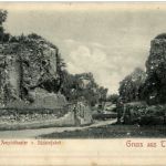 Gruss aus Trier - Amphitheater - Prägekarte