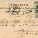 Frau und Mann - Litho