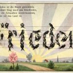 Frieden mit Schwalben