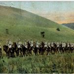 Soldaten auf Pferd