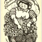 Heinrich Zille - Berliner Blumenfrau