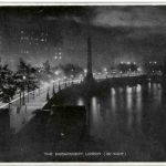 London - The Embankment by night