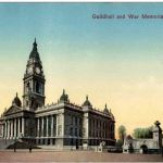 Portsmouth - Guildhall and War Memorial