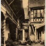 Riquewihr - Cour de la Maison Ad. Preiss
