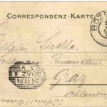 Gruss aus dem Batzenhäusl zu Bozen - Litho - Wine Wein