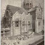 BlNancy - Paroisse du Sacre Coeur - Etat des travaux le 25 Juin 1905