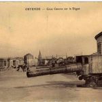 Oostende - Gros Canons sur la Digue