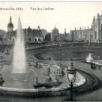 Exposition de Bruxelles 1910 - Vue des Jardins