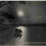 New York - Moonlight on the Hudson