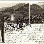 Gruss aus Landeck - Litho