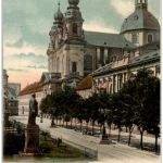 Mannheim - Jesuitenkirche und Schillerplatz