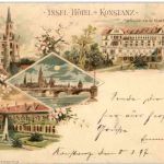 Konstanz - Insel Hotel - Litho