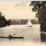 Enghien - Le Lac et l Ile des Cygnes