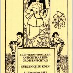 Ansichtskarten Auktion Gürzenich zu Köln 1983