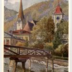 Ischl - Traunkai - Künstlerkarte