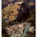 Chiusa - Künstlerkarte R. A. Höger