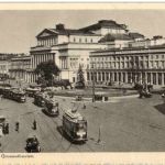 Warschau - Grosstheater - Strassenbahn