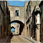 Rhodes - The street of the Knight