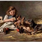 Kind mit Hund