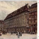 Wien - Alumnat Stephansplatz- Künstlerkarte G. Grasser