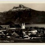 Mondsee mit dem Schafberg
