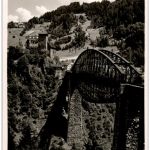 Arlbergbahn - Schloss Wiesberg mit Trisannabrücke